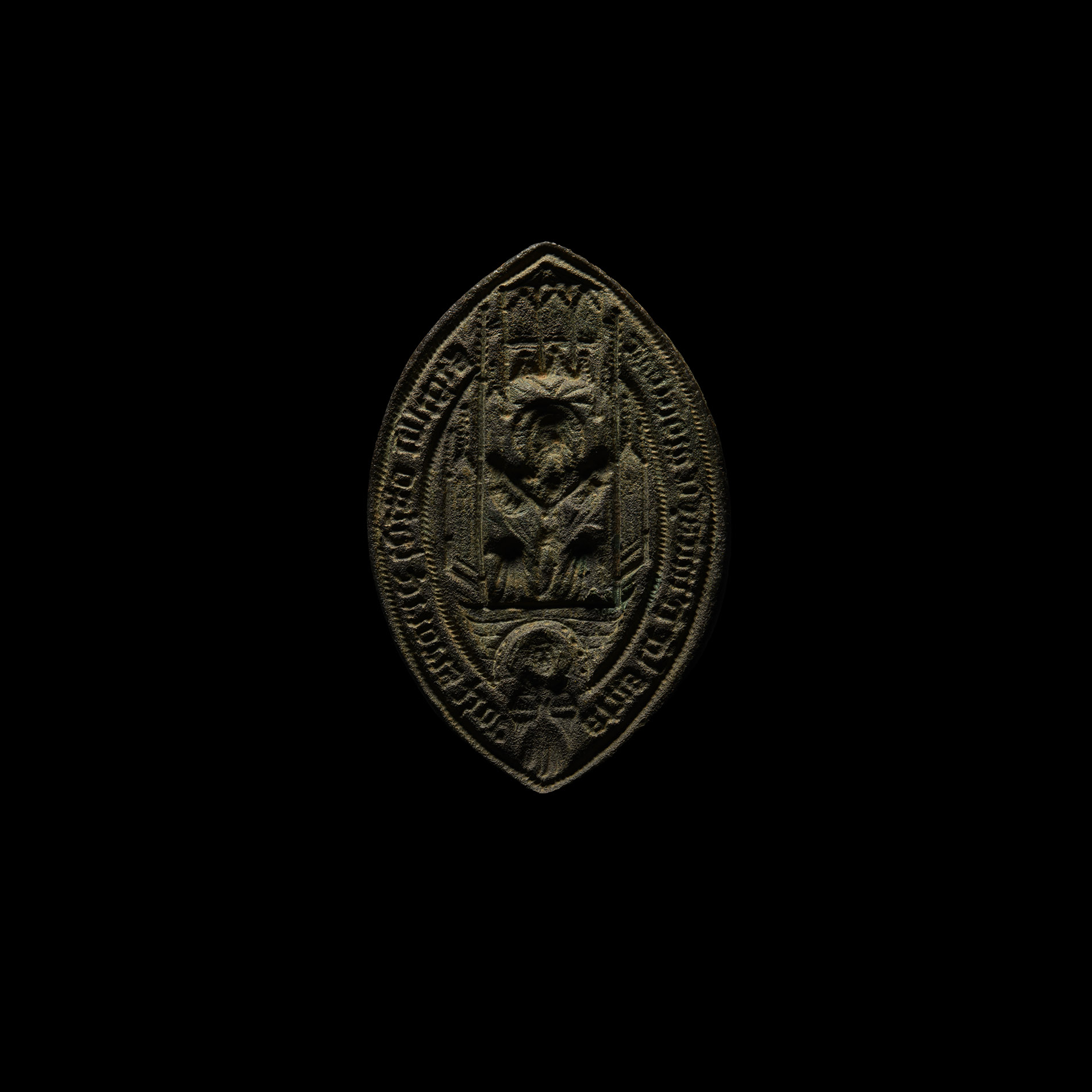 Large Medieval Mottisfont Augustinian Priory Seal Matrix
